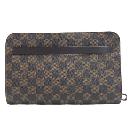 Louis Vuitton Saint Louis  Leather Clutch Bag