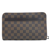 Louis Vuitton Saint Louis  Leather Clutch Bag