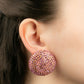 Boucles d'oreilles strassées Chanel