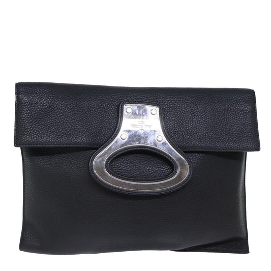 Louis Vuitton Pochette  Leather Clutch Bag