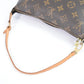 Louis Vuitton Pochette Accessoire  Canvas Clutch Bag