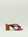 LOUIS VUITTON Panorama Monogram Size EU 41 Mules
