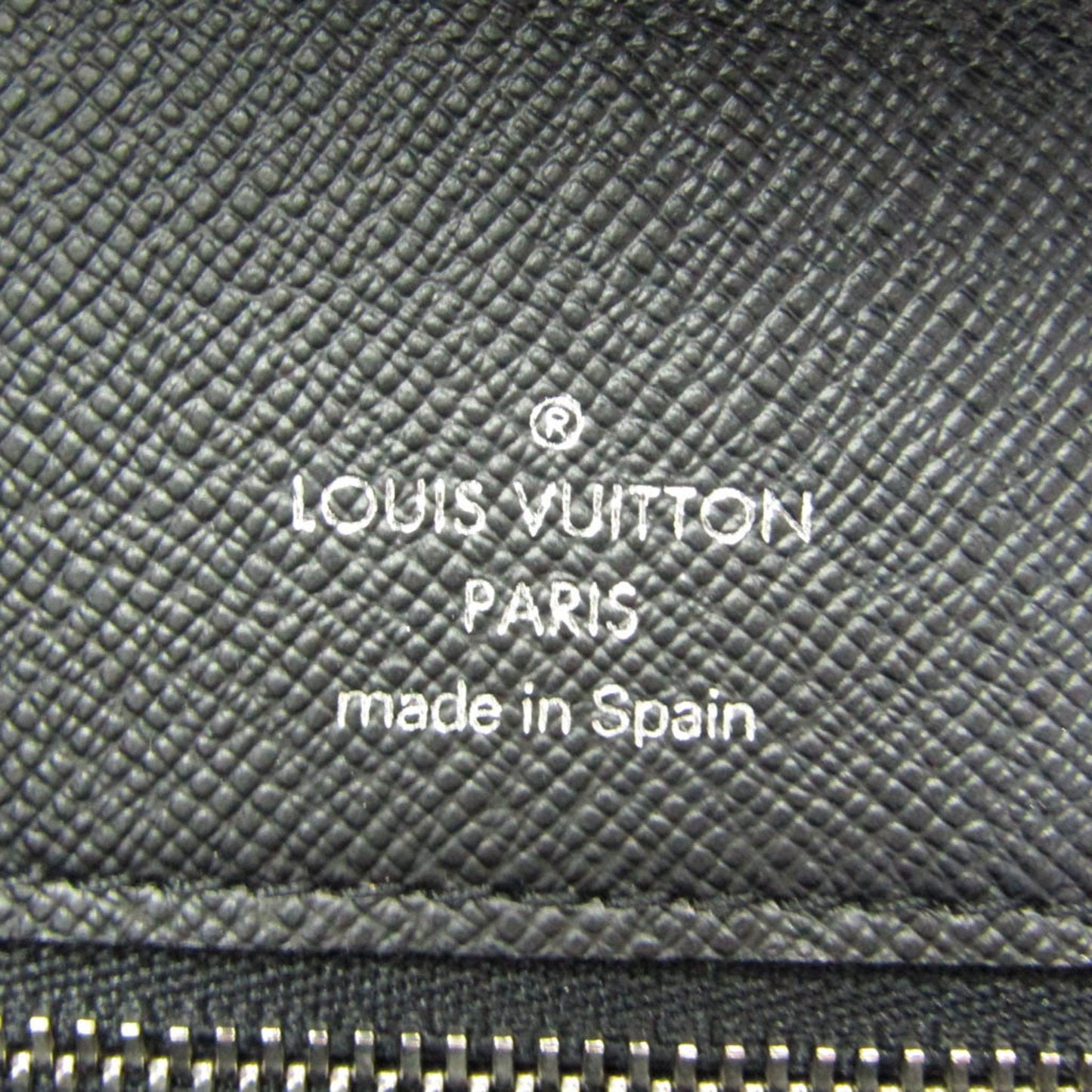 Louis Vuitton Selenga  Leather Clutch Bag