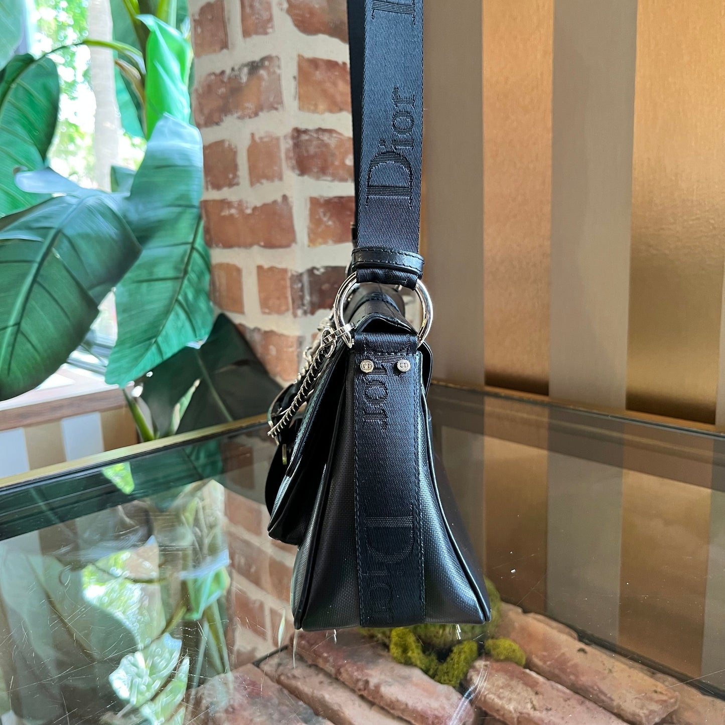 CHSITIAN DYOR Hardcore Coated Canvas Shoulder Bag