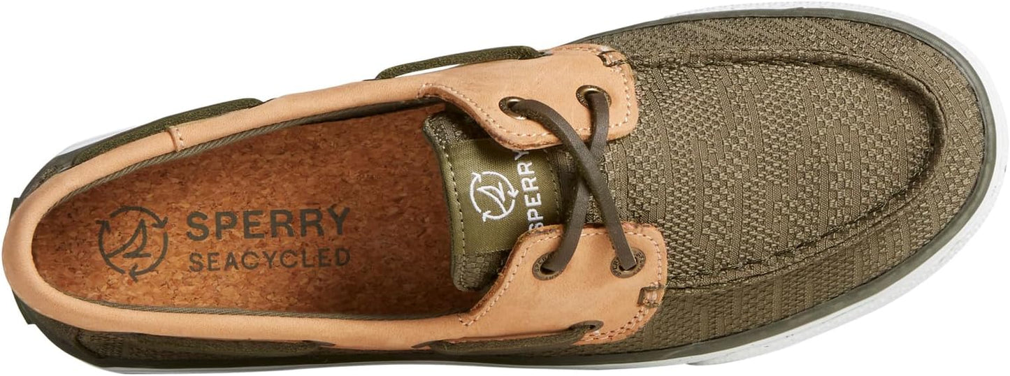 Sperry - Women's - SeaCycled™ Bahama 2.0 Jacquard Sneaker - Olive