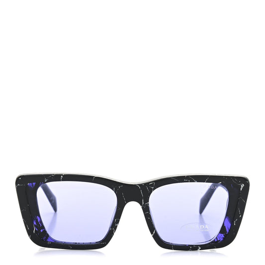 Prada Acetate Symbole Sunglasses SPR 08Y Havana Black White