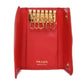 Prada Vitello Move 6 Key Holder Lacca