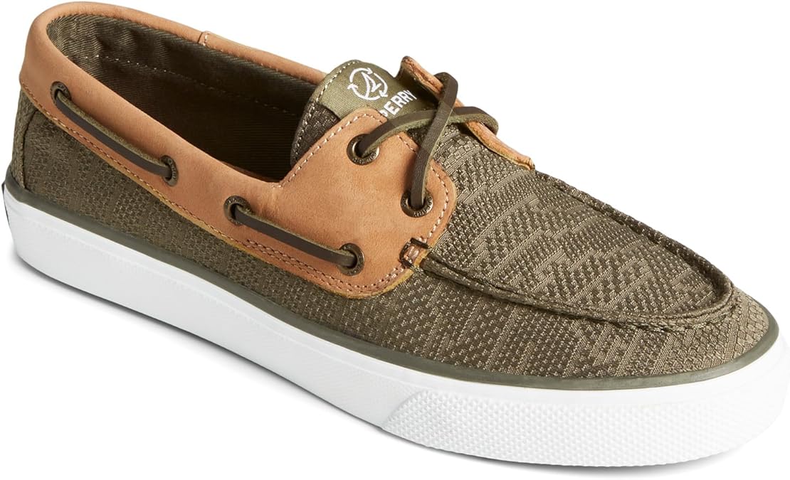 Sperry - Women's - SeaCycled™ Bahama 2.0 Jacquard Sneaker - Olive