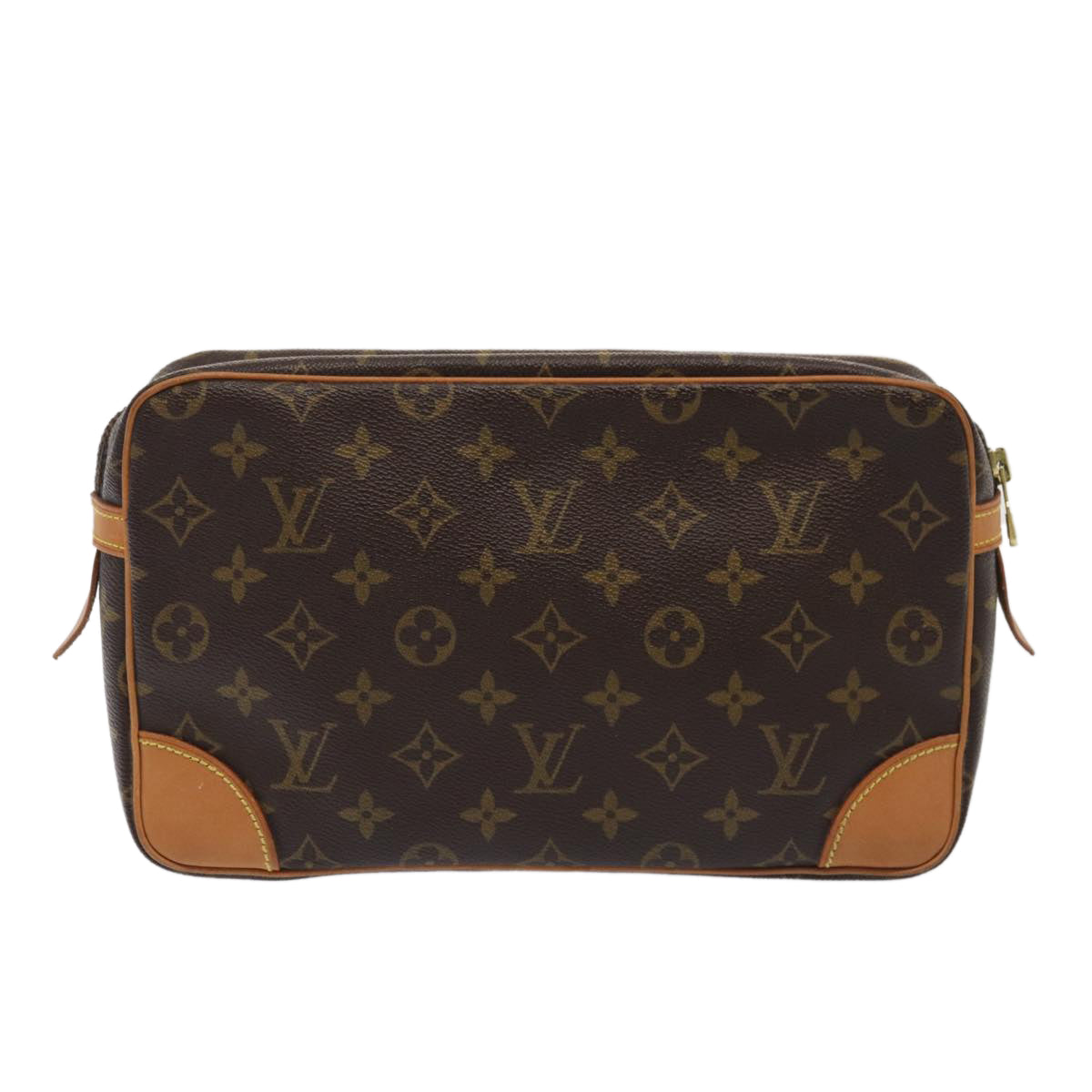 Louis Vuitton Compiegne 28  Canvas Clutch Bag