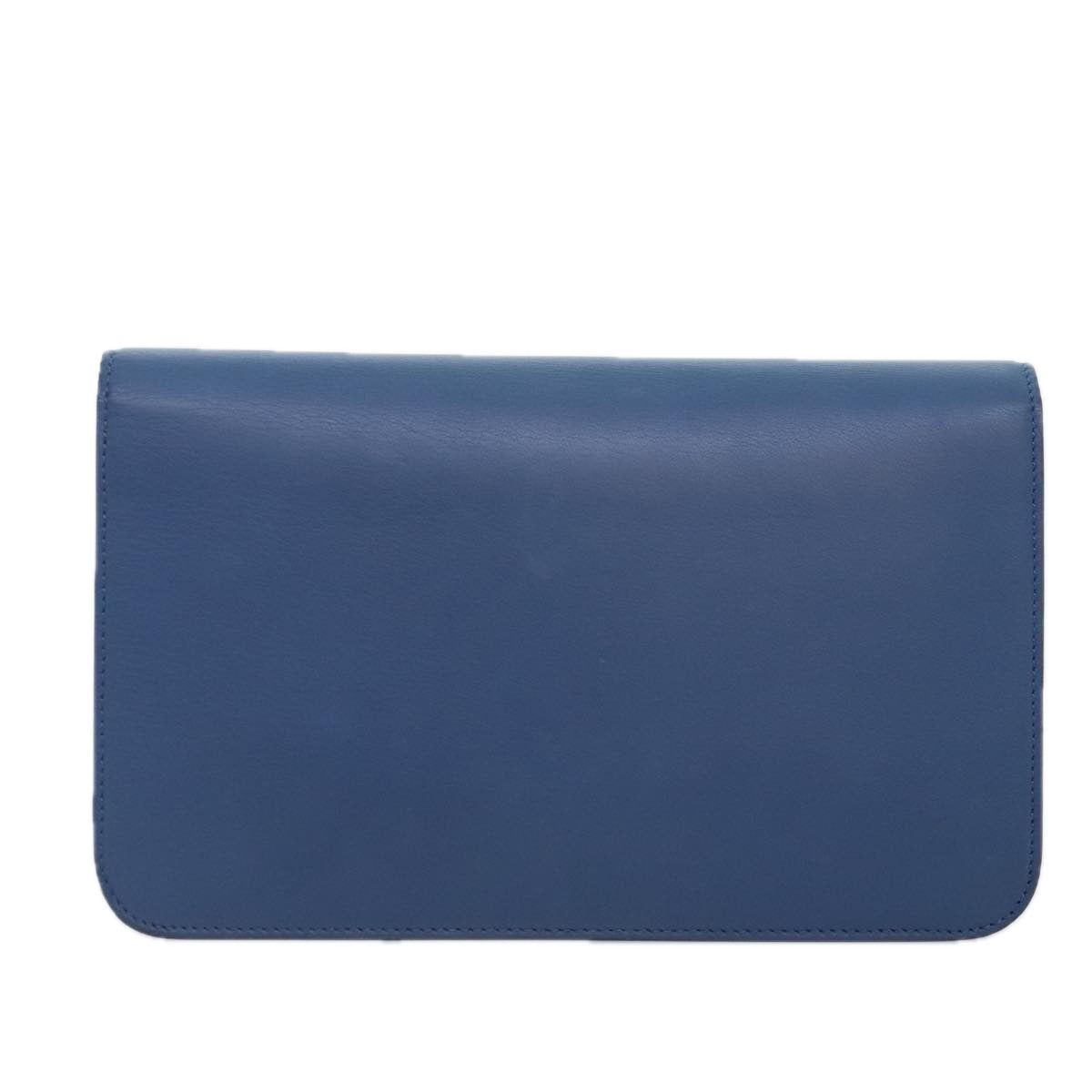 Fendi 2Jours  Leather Clutch Bag