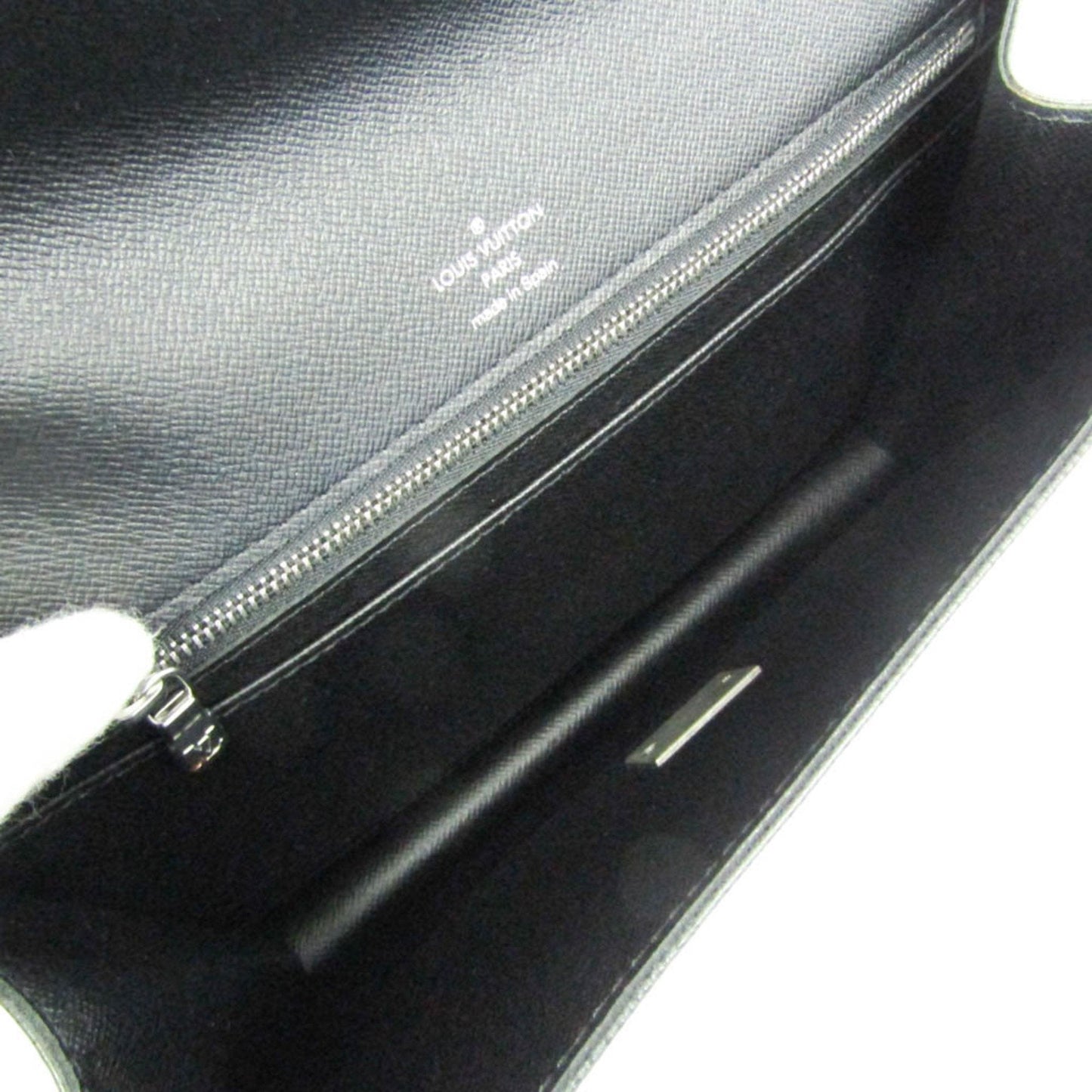 Louis Vuitton Selenga  Leather Clutch Bag