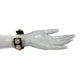 CHANEL -   Large Pearl Resin Cuff - Black - Bracelet