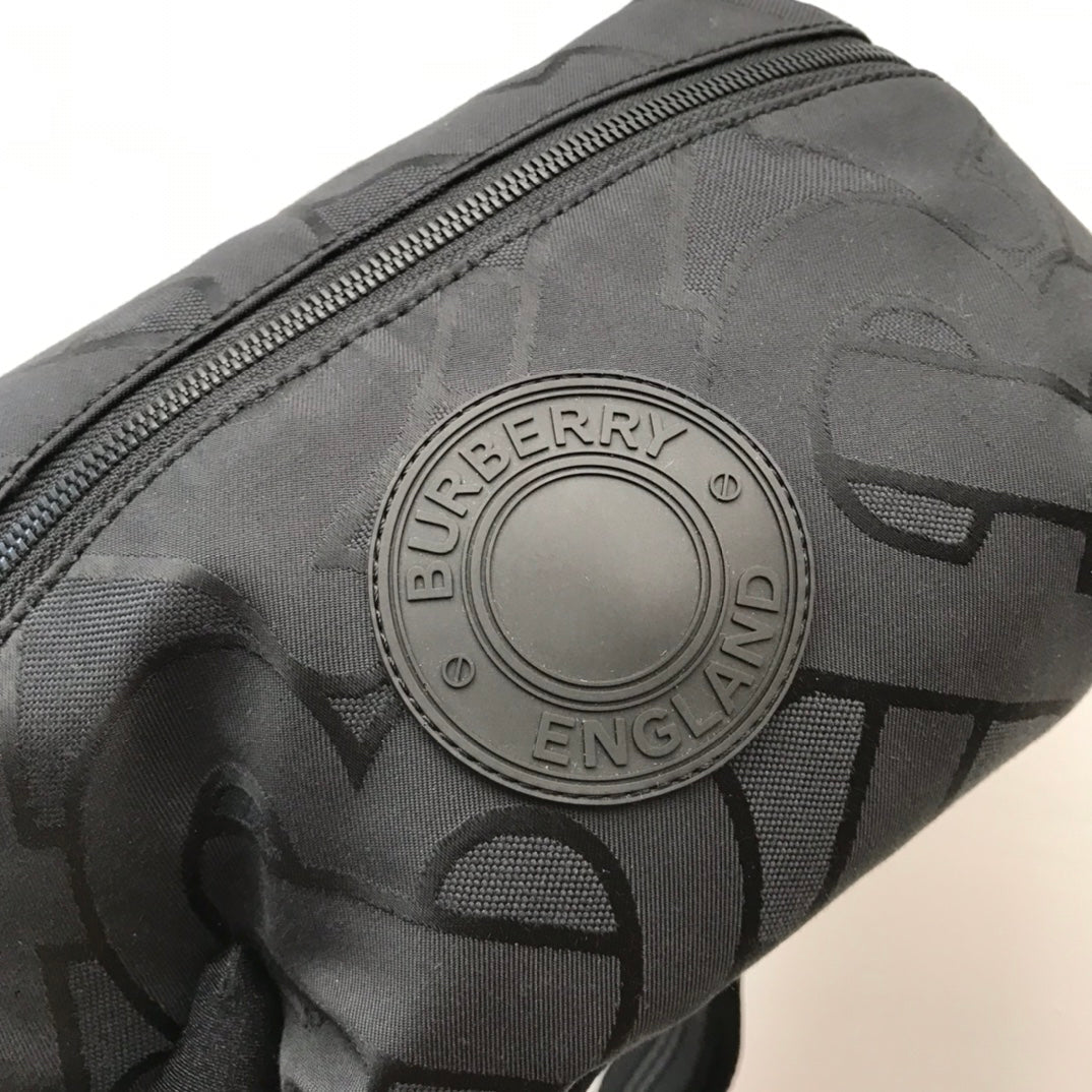 B-Berry - Amelia  Monogram Recycled Polyester Sonny Bum Bag Black For Men, Bags 12.2in/31Amelia