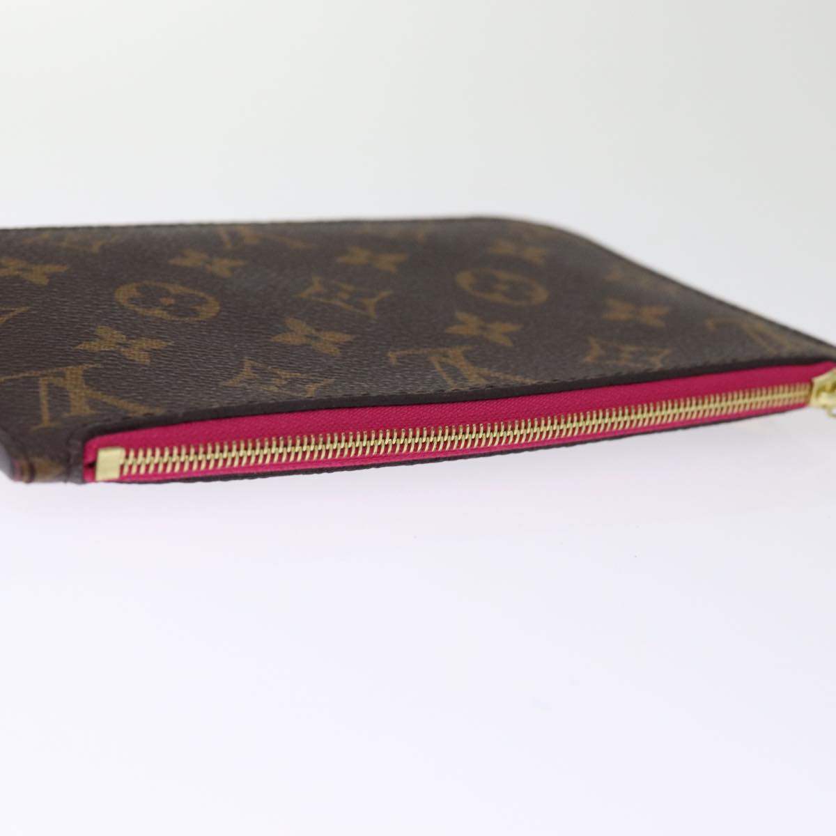 Louis Vuitton Neverfull Pouch  Canvas Clutch Bag