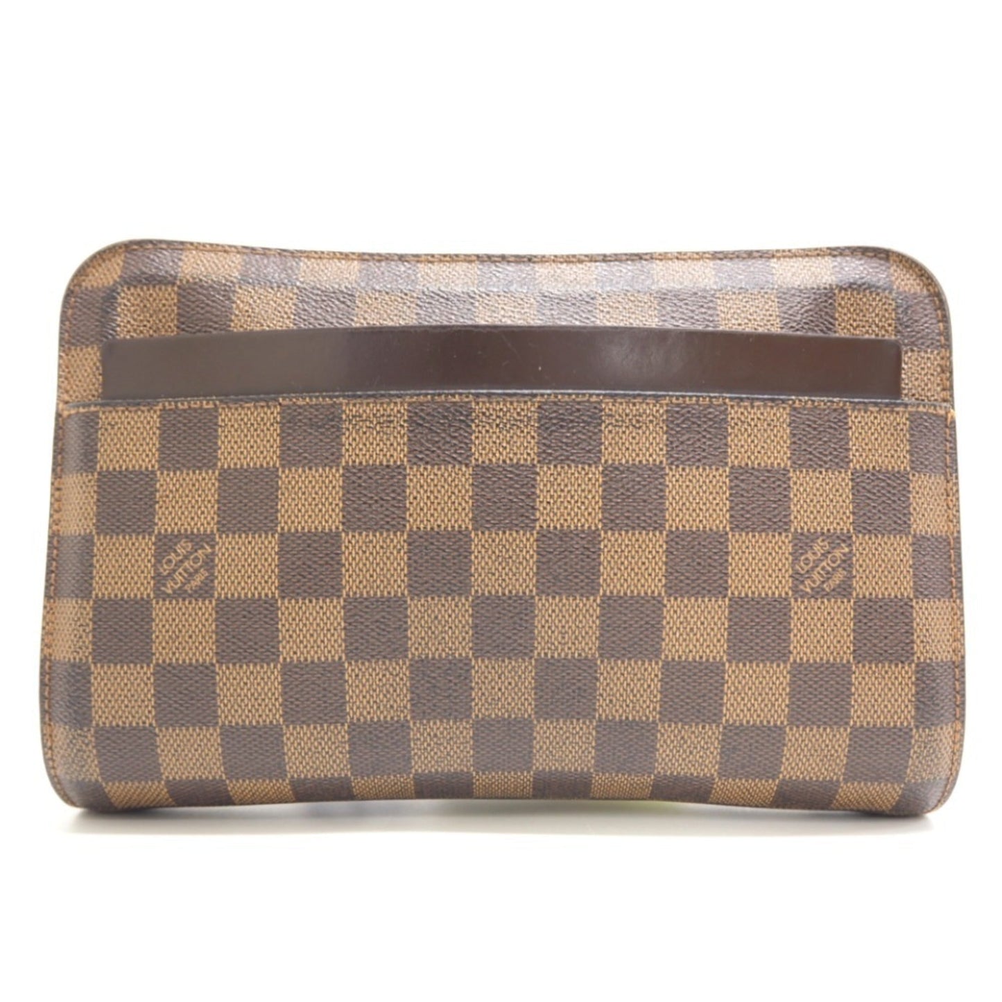 Louis Vuitton Saint Louis  Leather Clutch Bag