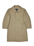 Burberry   Khaki Plaid Lined Mid-Length Coat