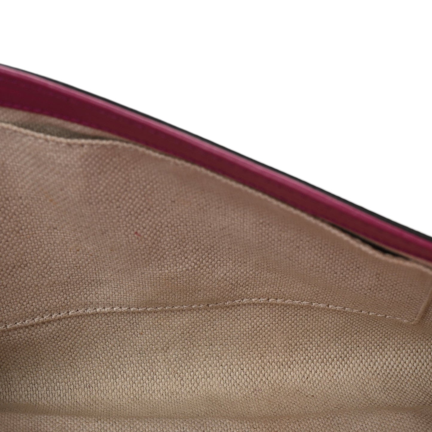 Amelia Soft Patent Medium Soho Clutch Bright Bougainvillea