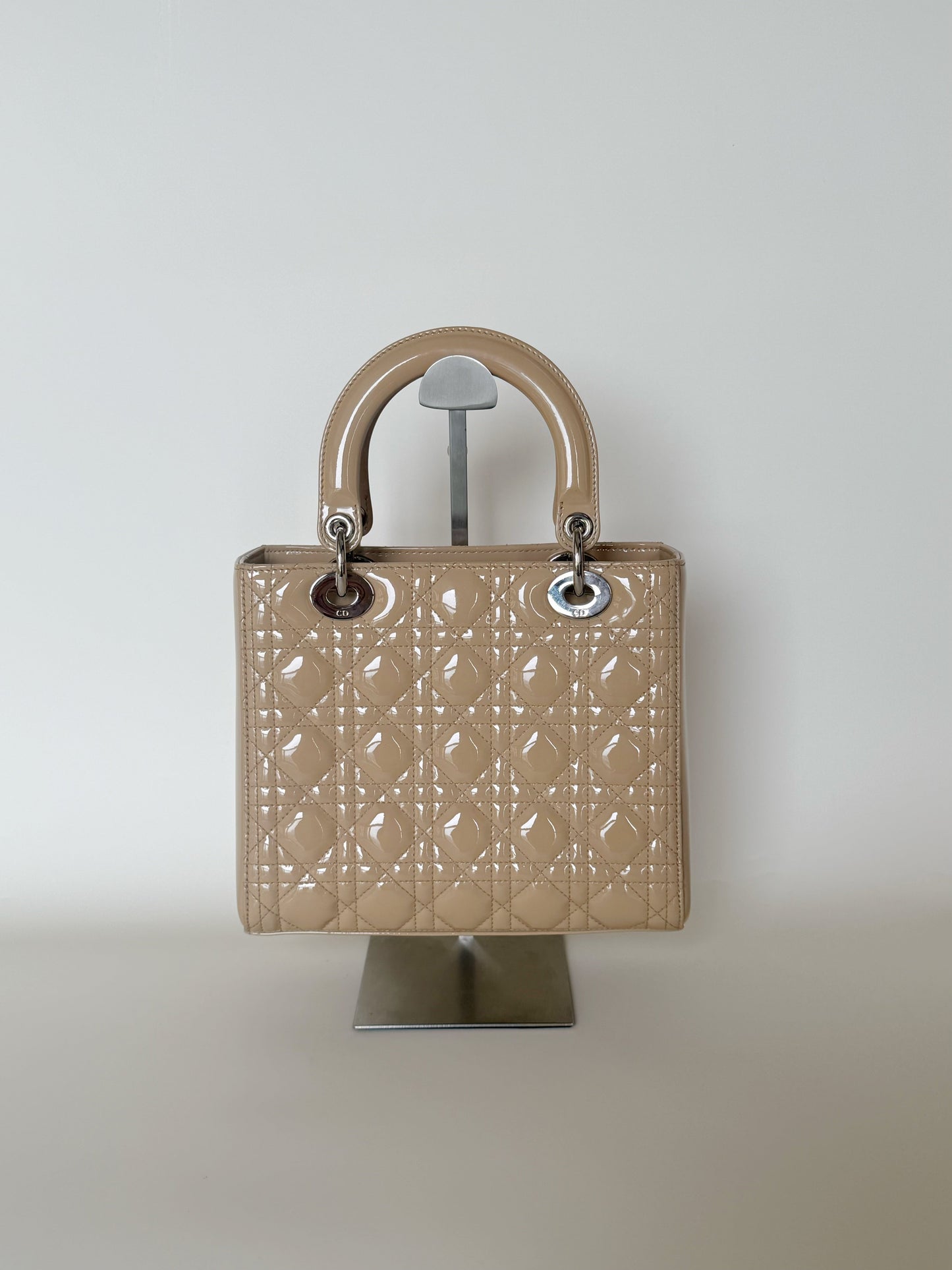 Christian Dior Patent Cannage Lady Dior