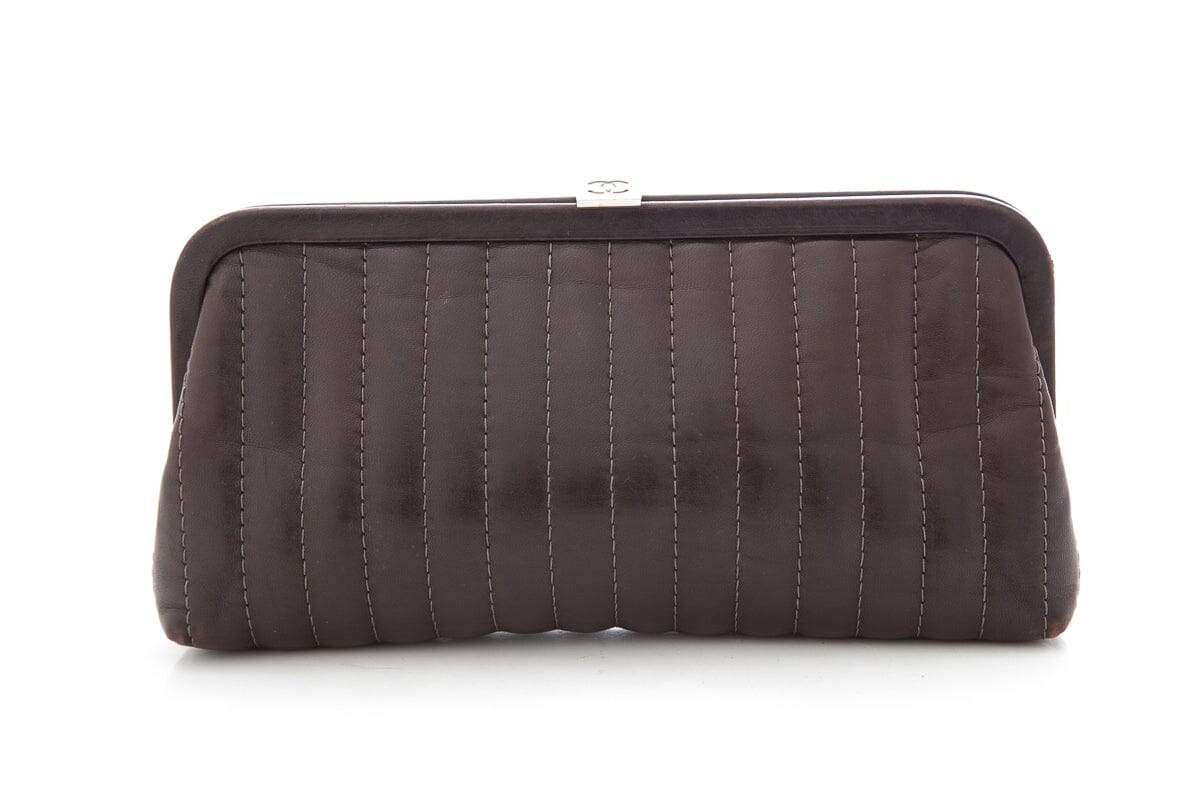 Chanel   Brown Clutch