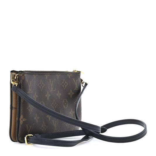 Louis Vuitton Reverse Monogram Giant Double Zip Pochette