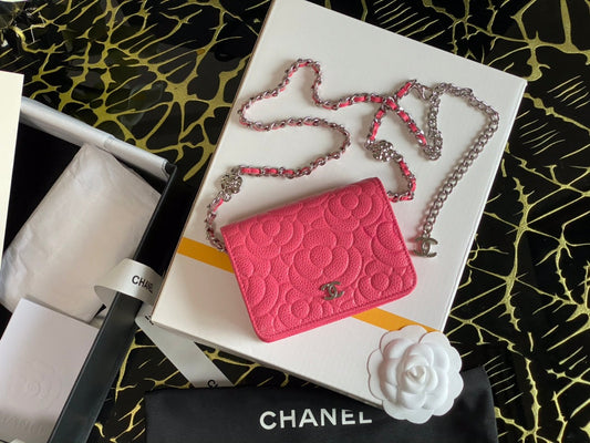 CHL - Woc Camellia PiNike Bag For Women 12cm/4.5in