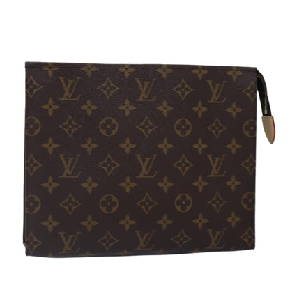 Louis Vuitton Poche Toilette  Canvas Clutch Bag