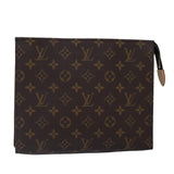 Louis Vuitton Poche Toilette  Canvas Clutch Bag