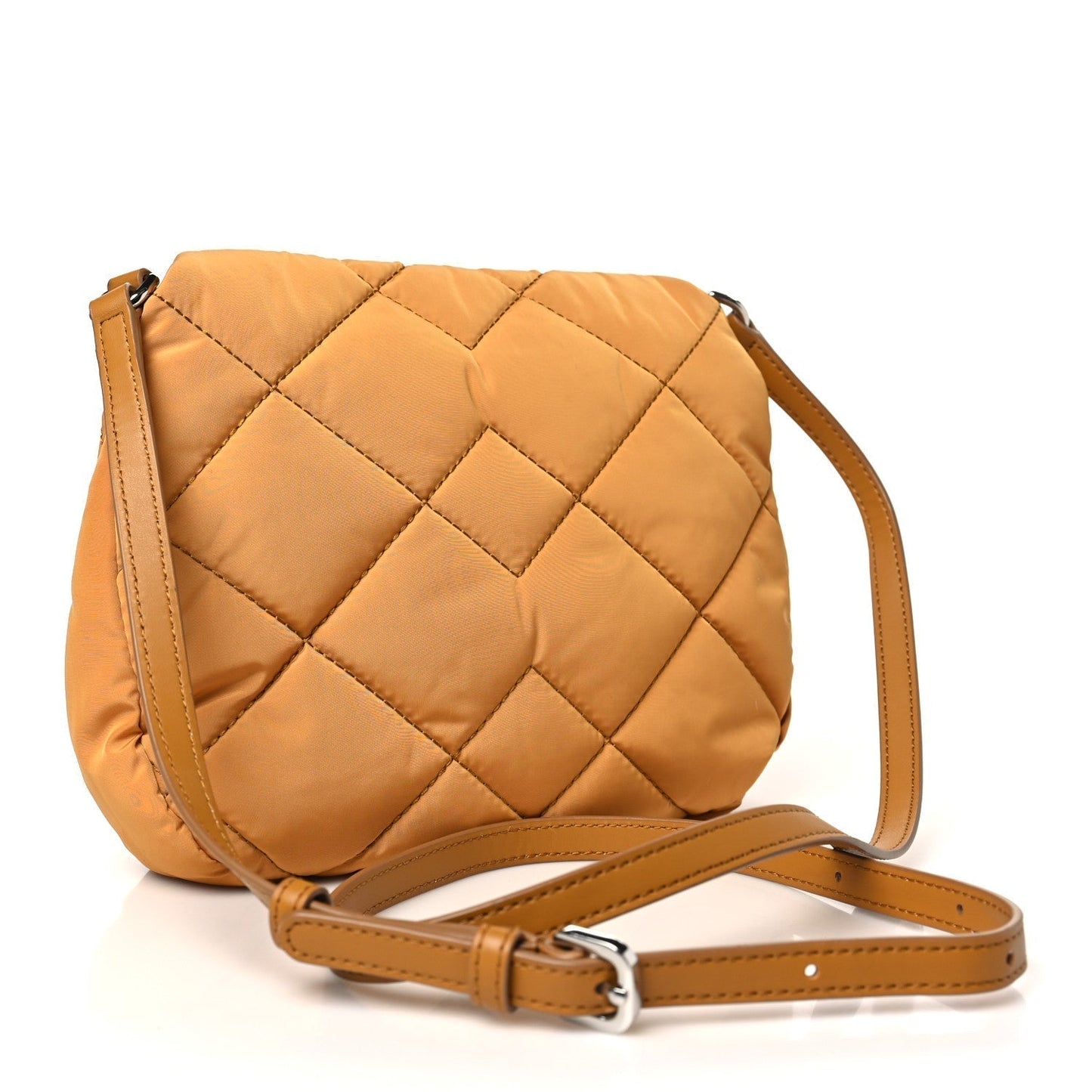 Marc Jacobs Quilted Pouch Messenger Bag Yellow