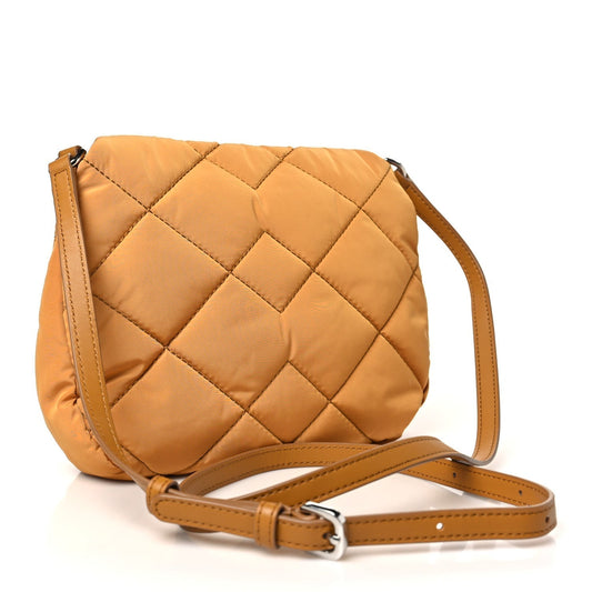 Marc Jacobs Quilted Pouch Messenger Bag Yellow