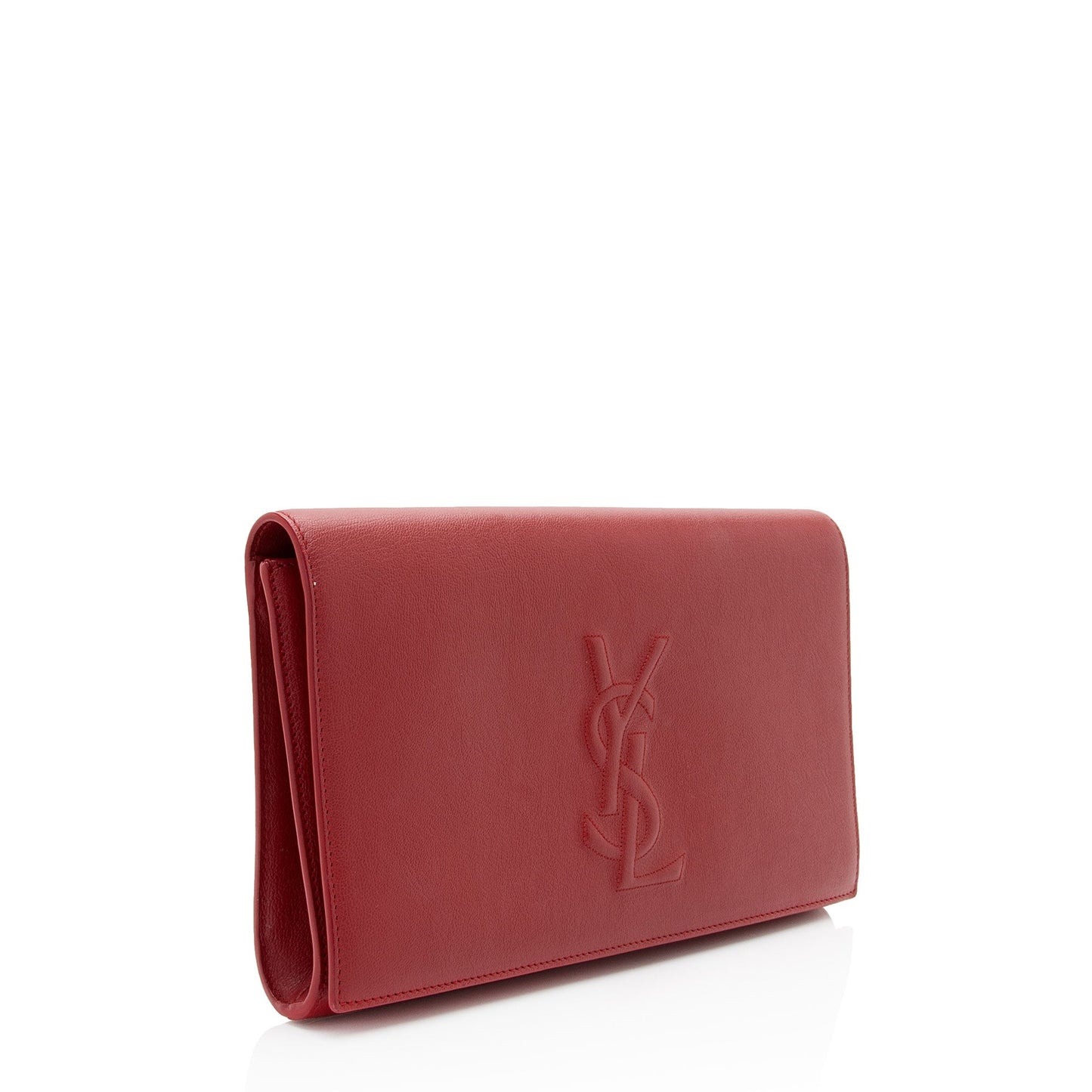 Saint Laurent Leather Belle de Jour Clutch