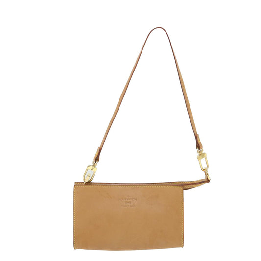 Louis Vuitton Pochette  Leather Clutch Bag