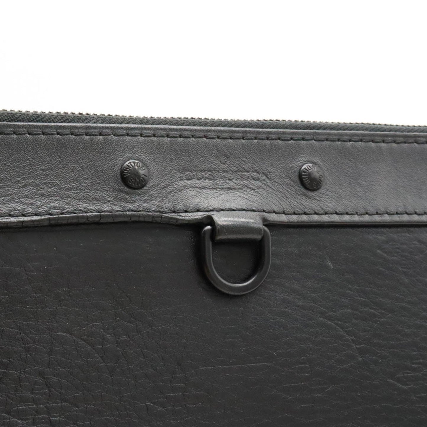 Louis Vuitton Discovery  Leather Clutch Bag