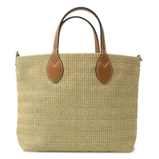 Gucci Patch Raffia 2way Tote Bag