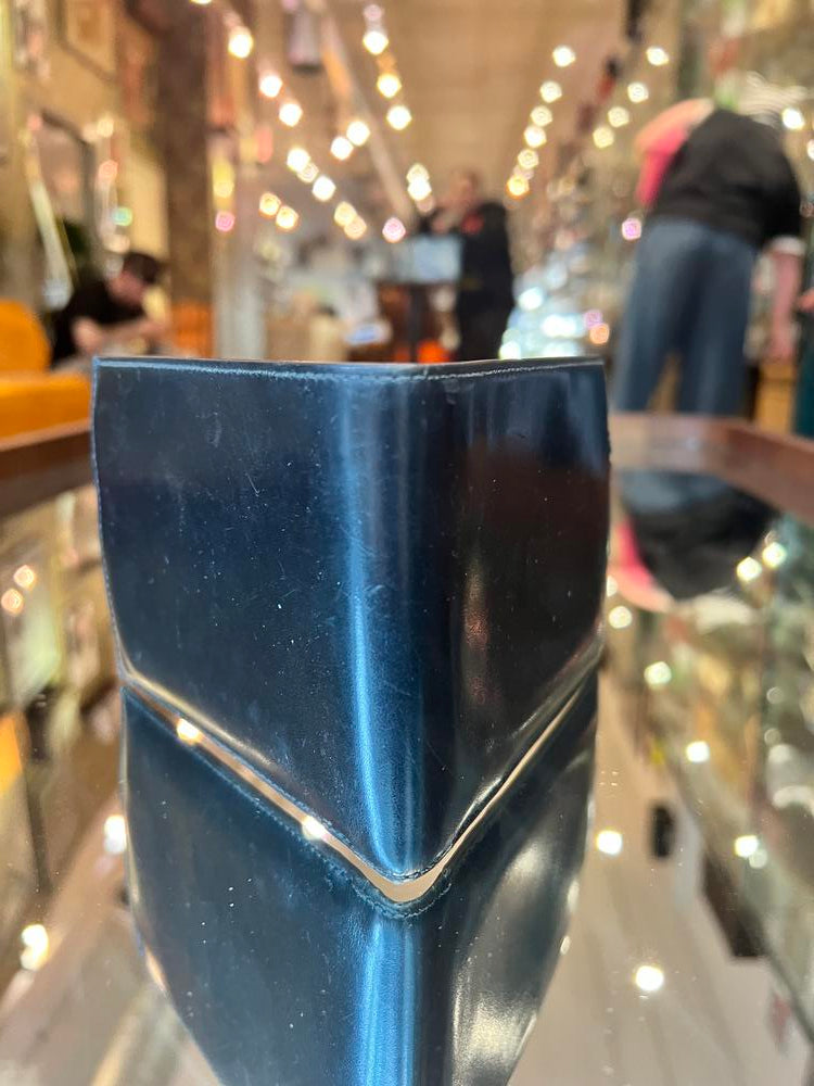 Prada Black Leather Bifold Wallet