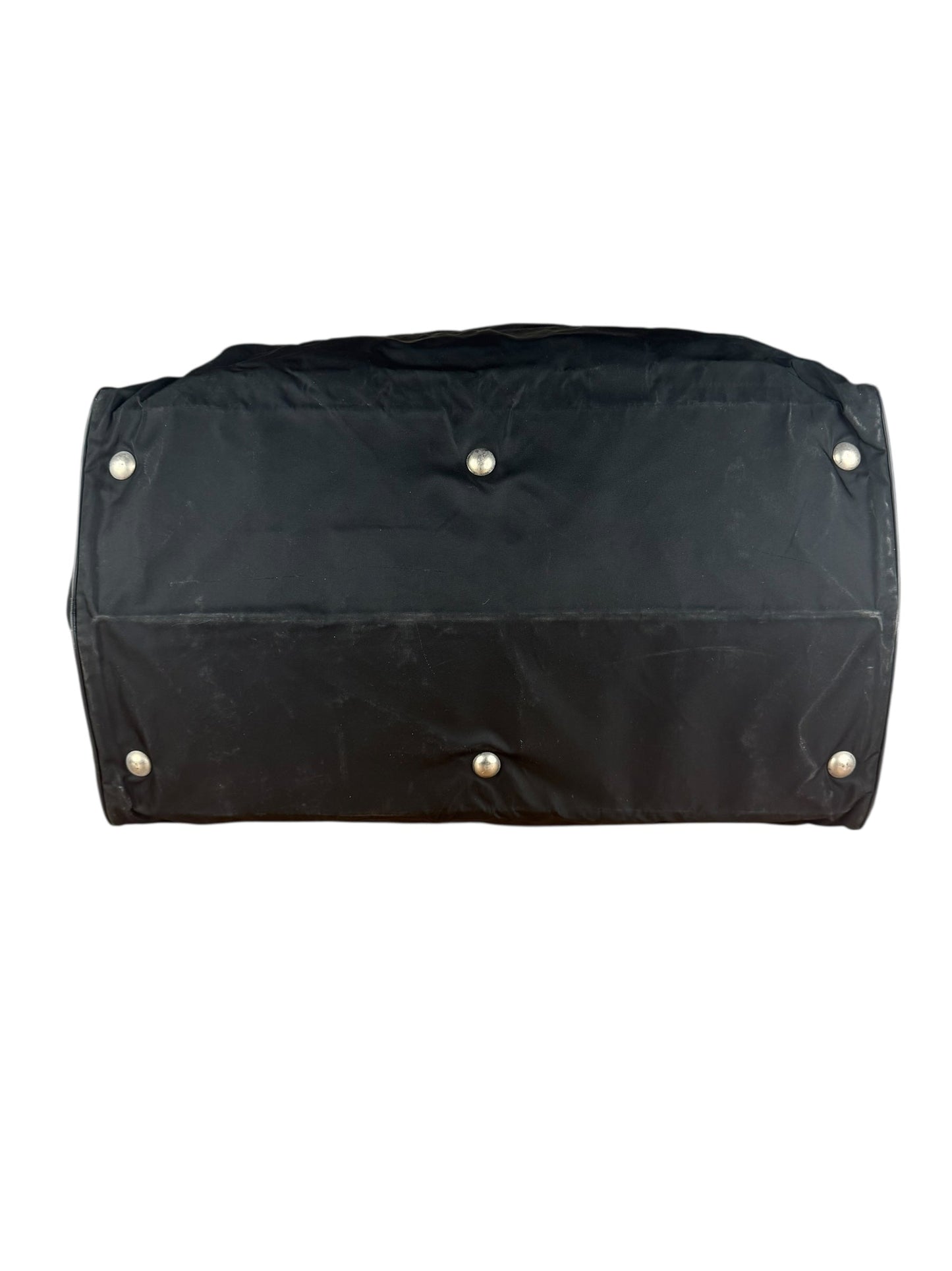 Prada Black Nylon   Duffle Bag