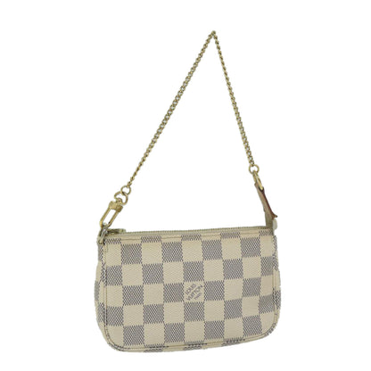 Louis Vuitton Pochette Accessoire  Canvas Clutch Bag
