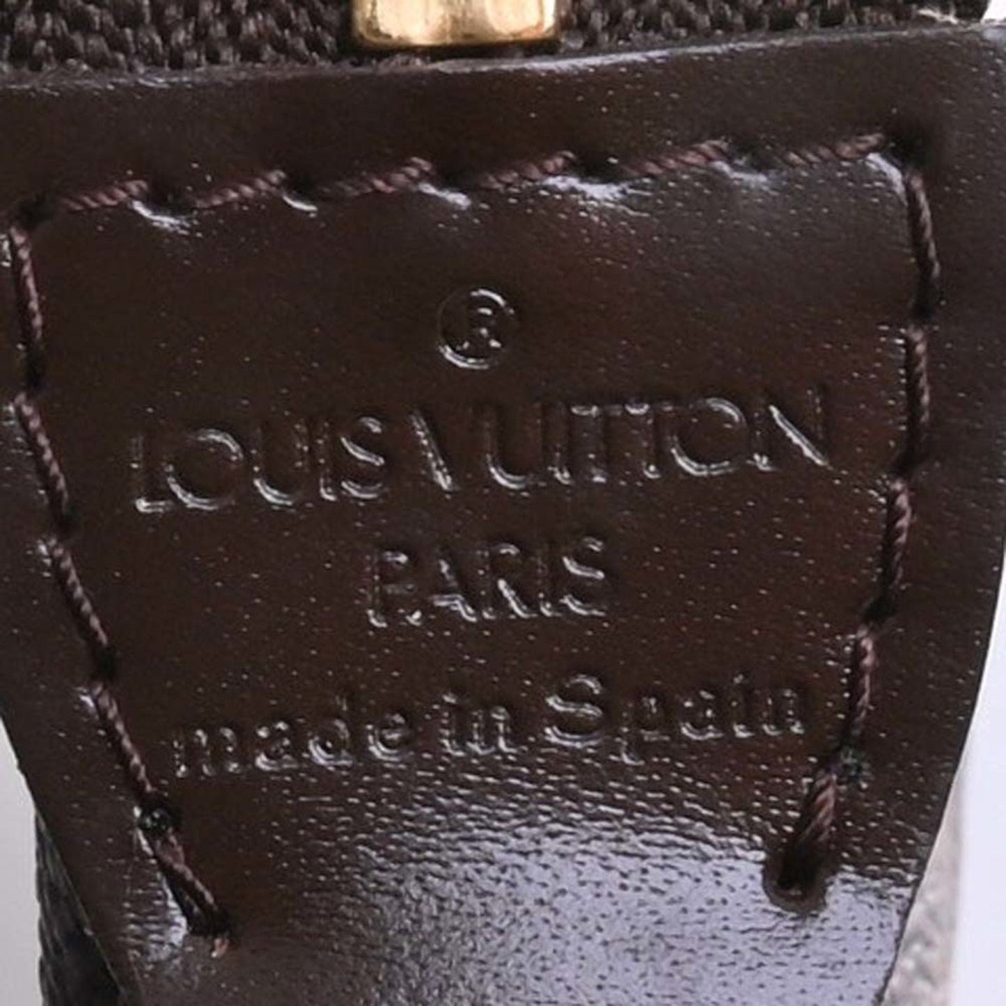 Louis Vuitton Pochette Accessoire  Canvas Clutch Bag