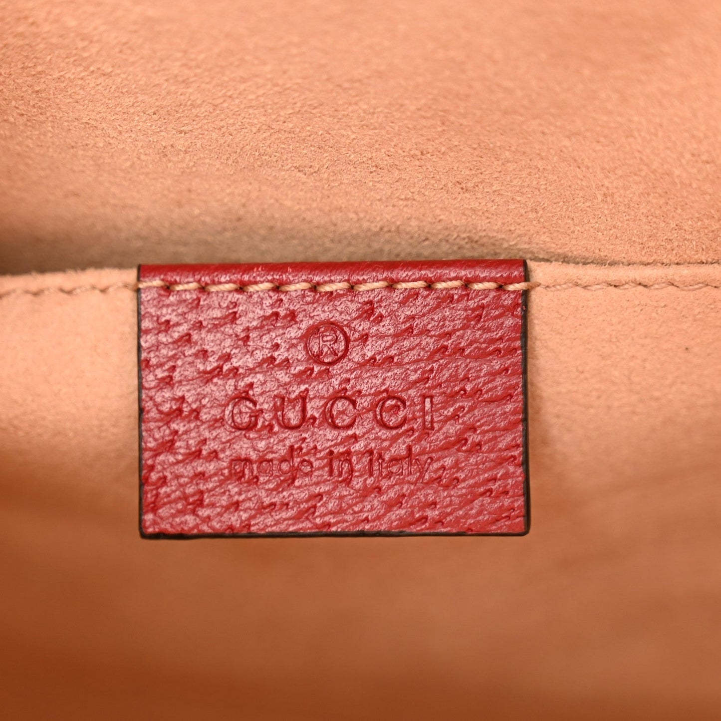 Amelia GG Supreme Monogram Flora Web Small Ophidia Tote Bag Red
