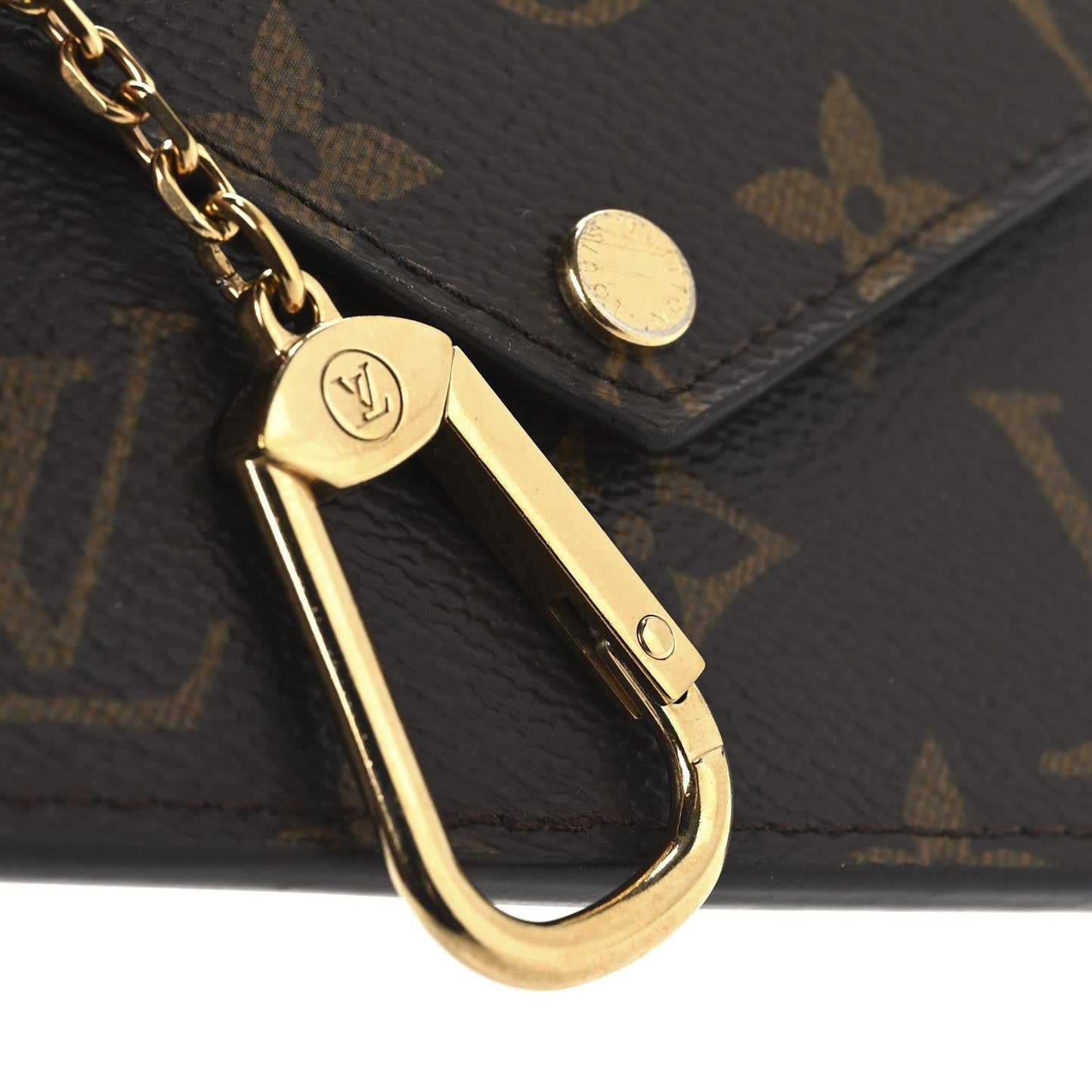 Louis Vuitton Monogram Recto Verso Card Holder Black