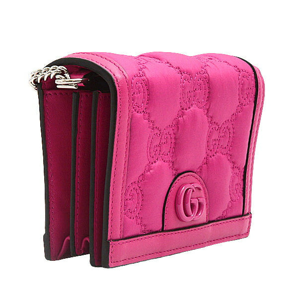 Gucci GG Matelassé Leather Nylon 2way Bag