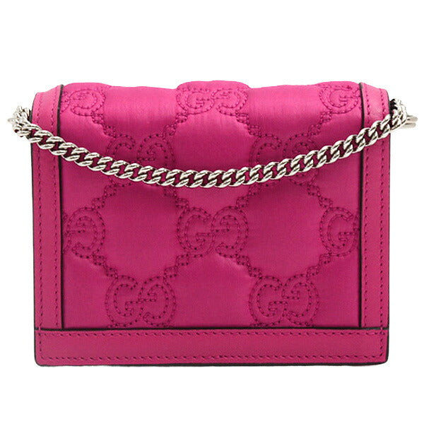 Gucci GG Matelassé Leather Nylon 2way Bag