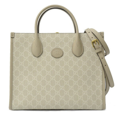 Gucci GG Supreme Interlocking G Canvas Tote Bag
