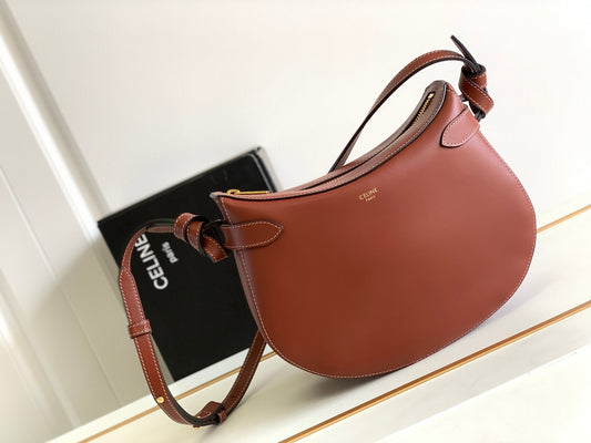 CE Besace Noeuds Francais Bag Brown For Women 10in/25Amelia199823EI5.19TK