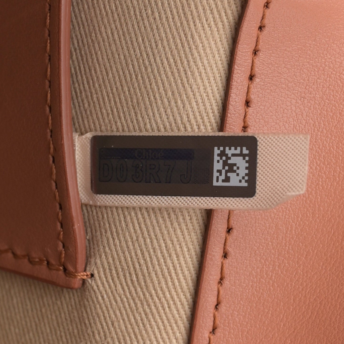 Amelia Calfskin Small Tess Bag Muted Brown