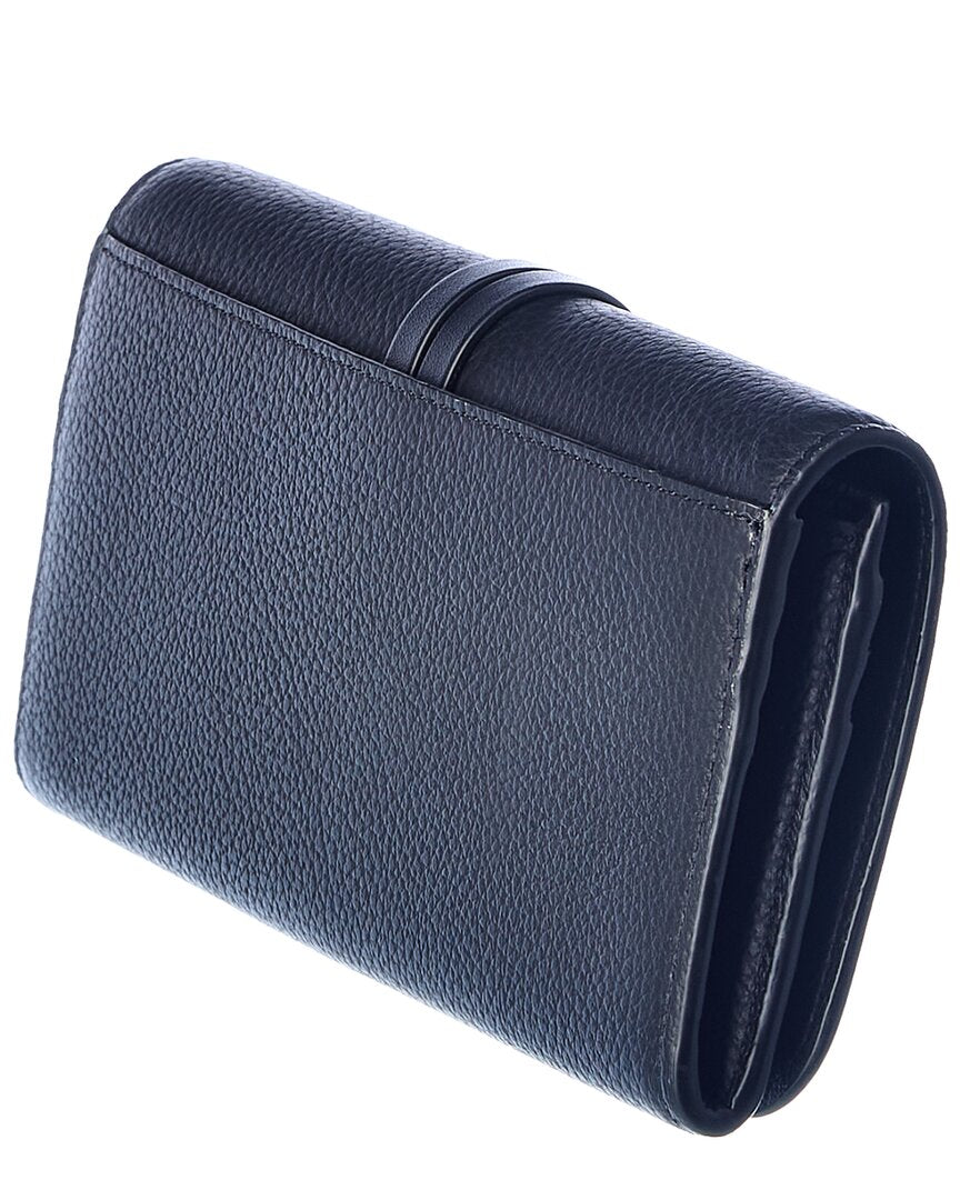 CHL - CC o? Alphabet Leather Continental Wallet