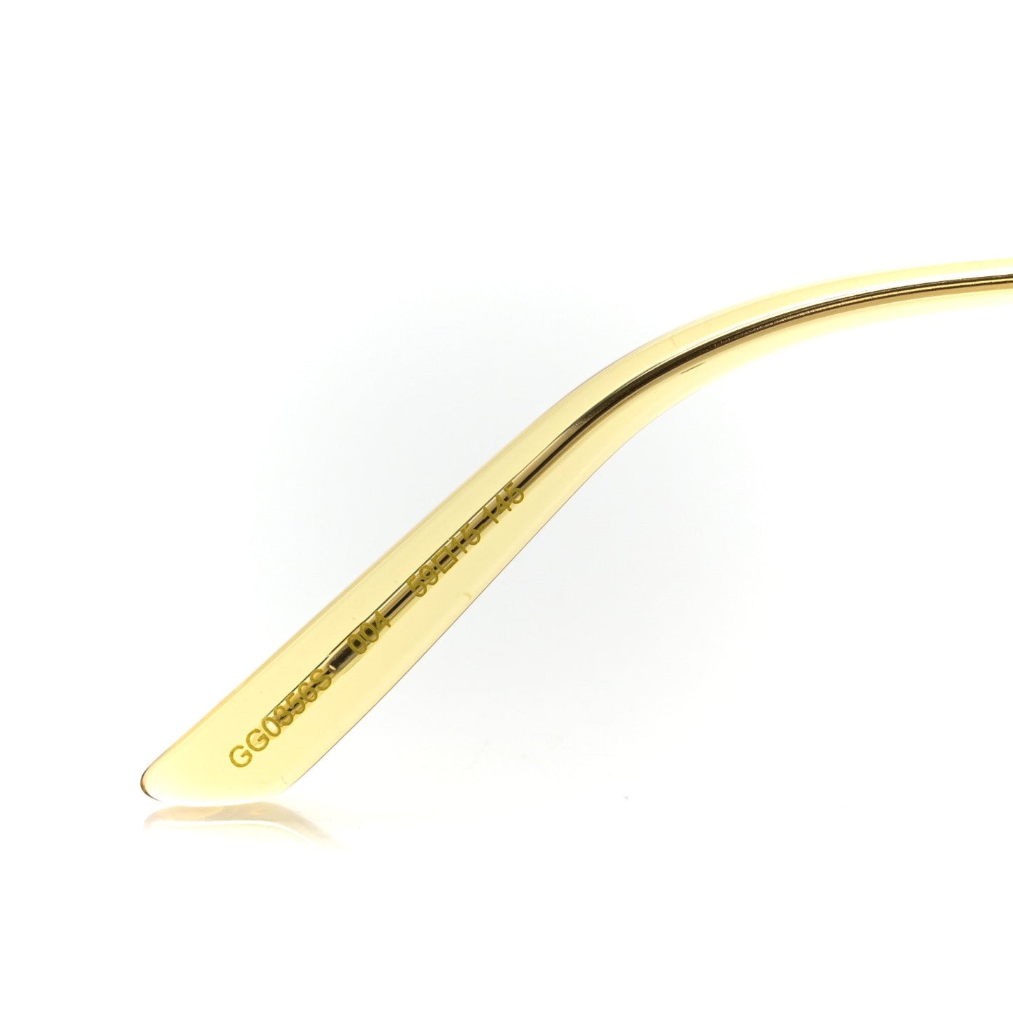 Amelia Metal Aviator Sunglasses GG0356S Gold
