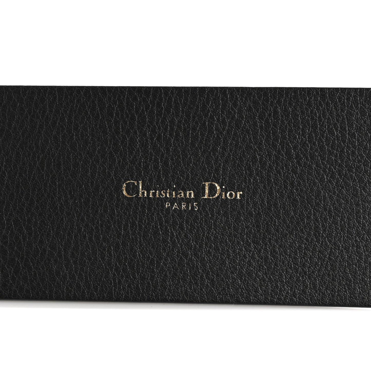 Christian Dior Calfskin Diorquake Belt 80 32 Black