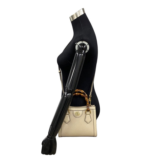 Gucci Diana Leather 2way Tote Bag