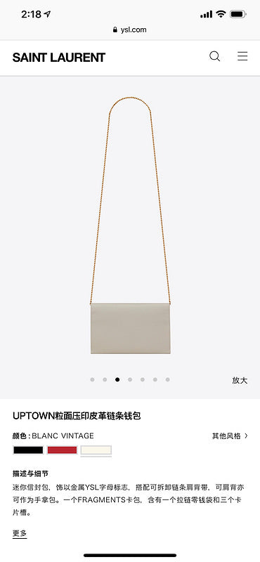 Amelia - YSL Bag - 3701