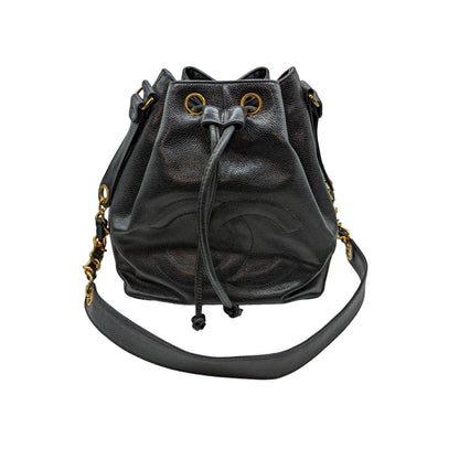 Chanel bag   Grained Calfskin Timeless Drawstring Bucket Bag